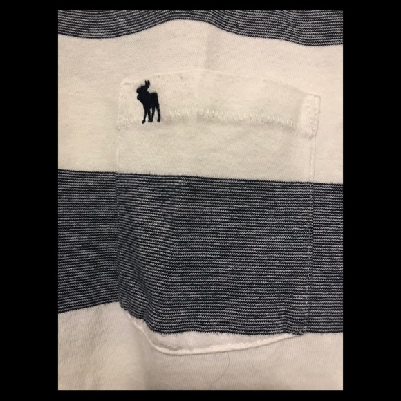 This is a striped t-shirt from abercrombie finch. - Picture 3 of 4